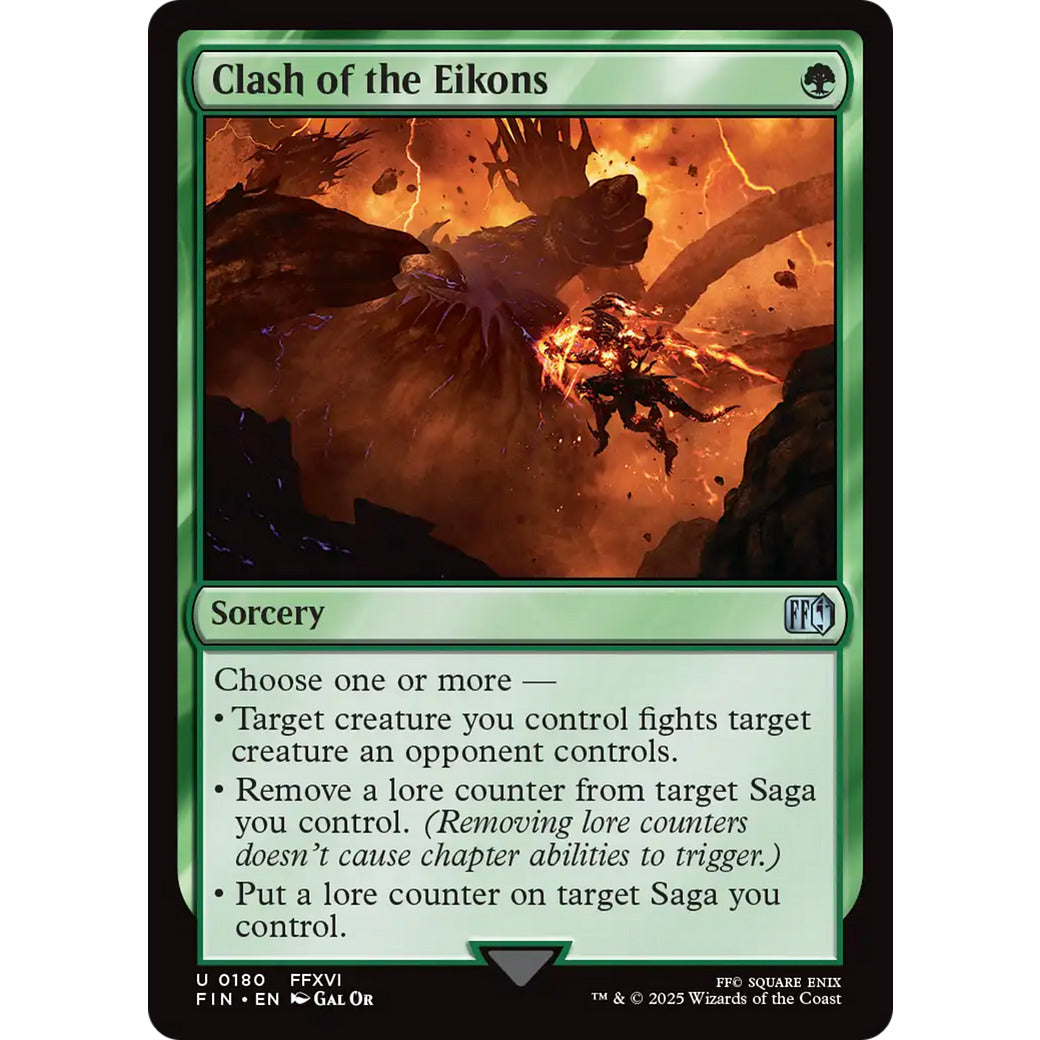 Clash of the Eikons (Universes Beyond: FINAL FANTASY) Near Mint Foil