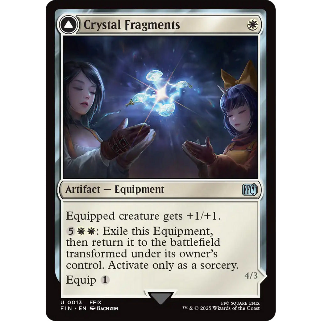 Crystal Fragments (Universes Beyond: FINAL FANTASY) Near Mint Foil