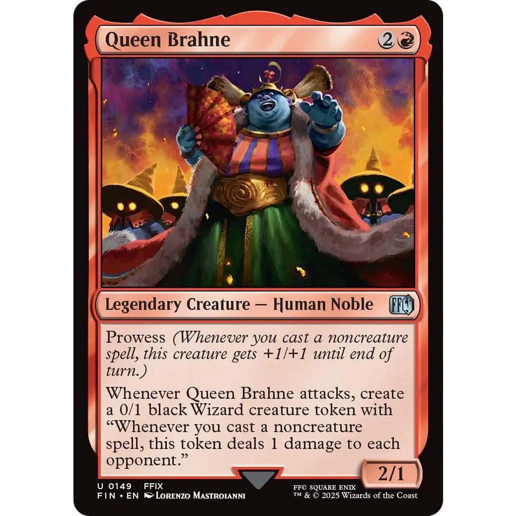 Queen Brahne (Universes Beyond: FINAL FANTASY) Near Mint Foil