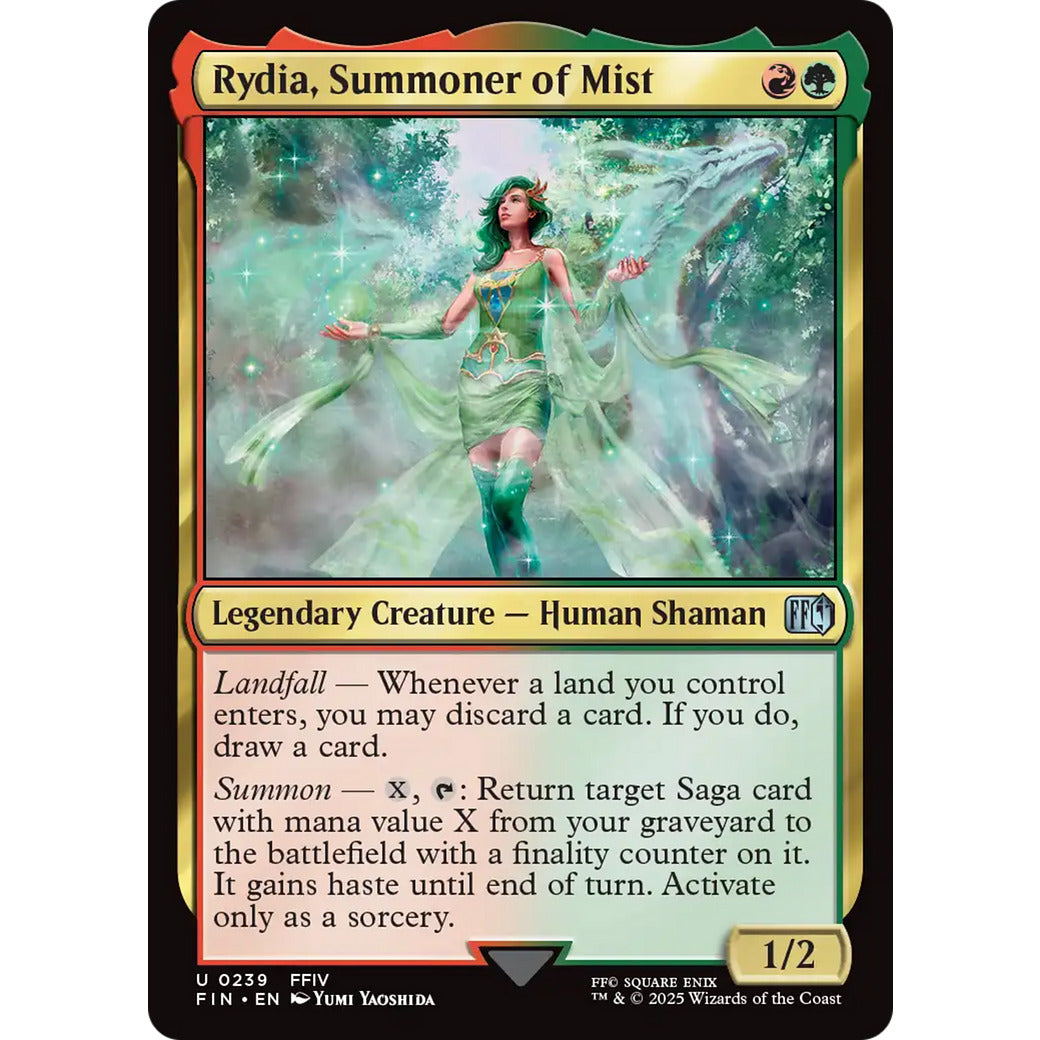 Rydia, Summoner of Mist (Universes Beyond: FINAL FANTASY) Near Mint Foil