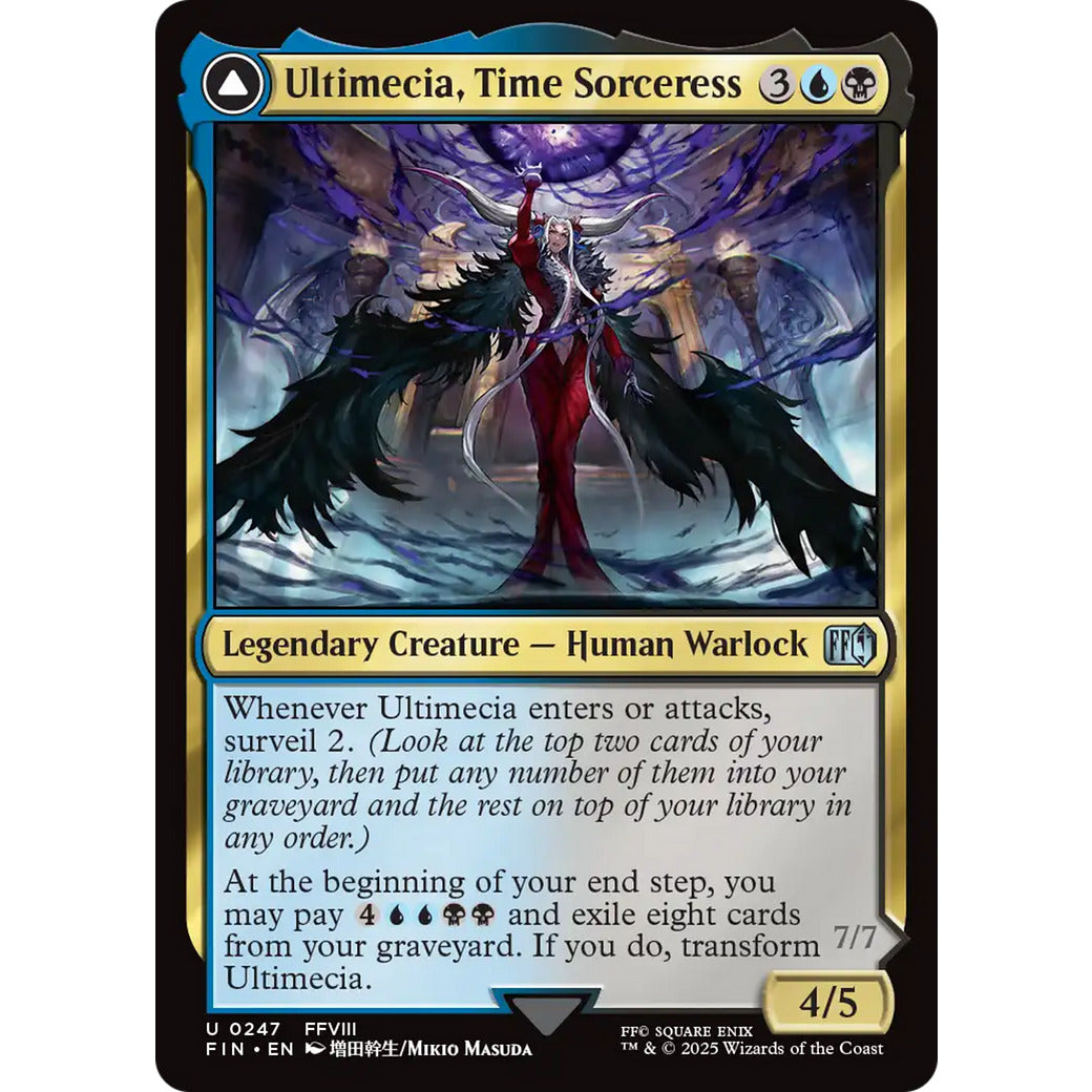 Ultimecia, Time Sorceress (Universes Beyond: FINAL FANTASY) Near Mint Foil