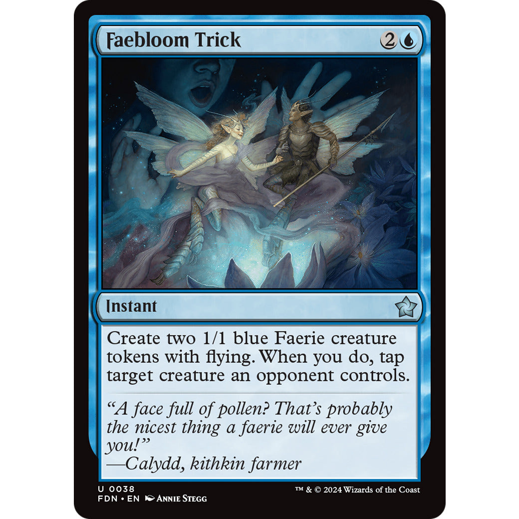 Faebloom Trick (Foundations) Light Play Foil
