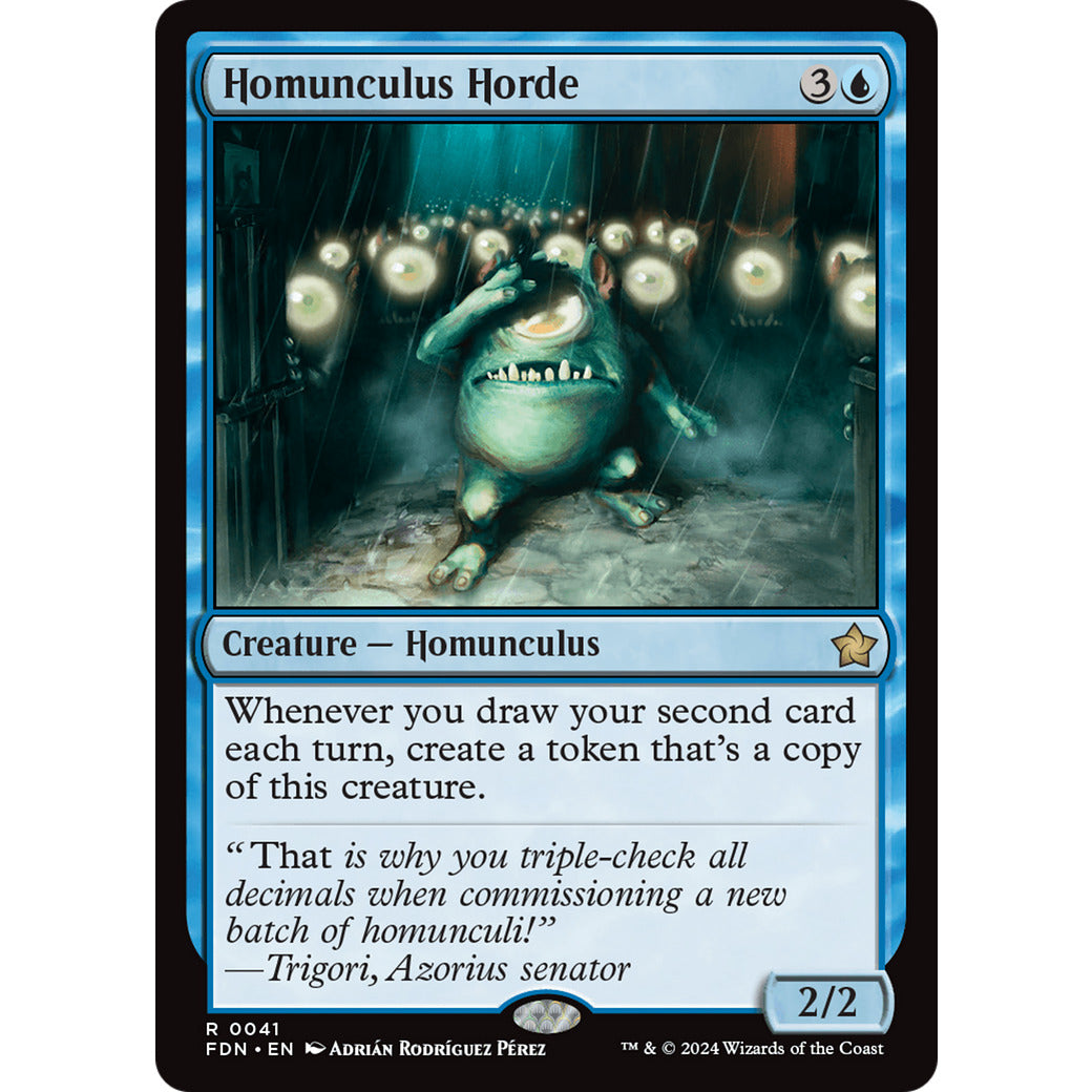 Homunculus Horde (Foundations) Near Mint
