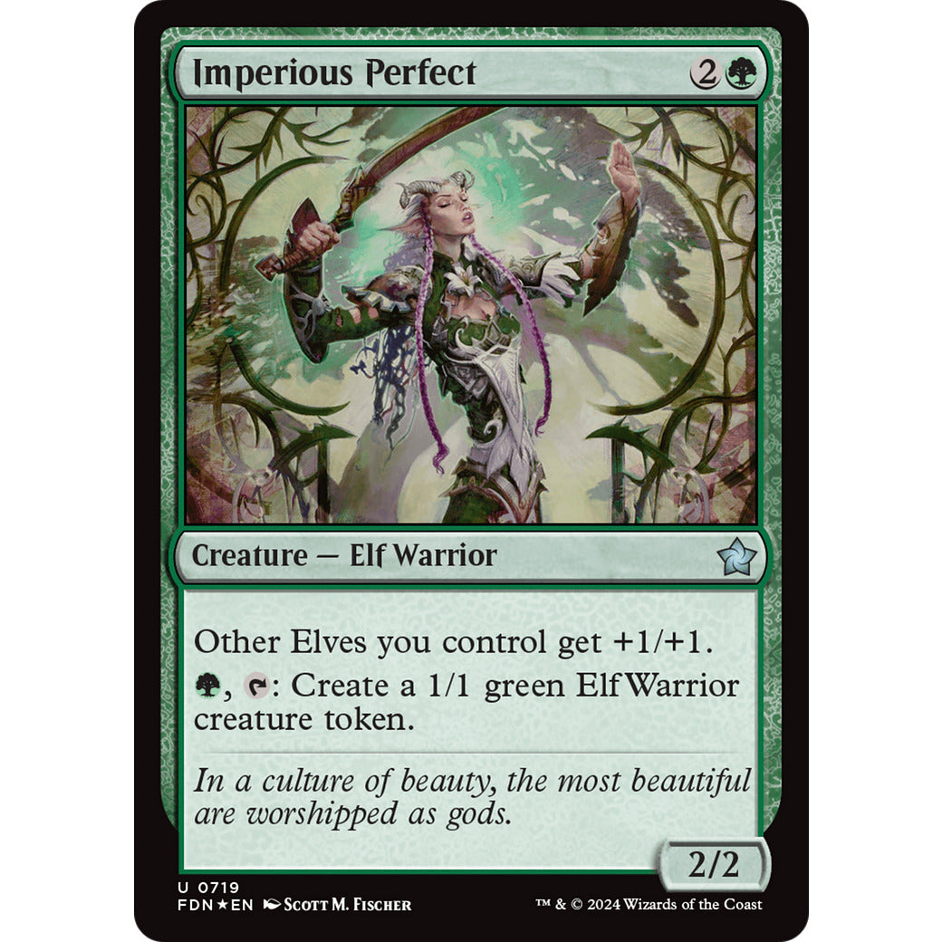 Imperious Perfect (Foundations) Light Play Foil