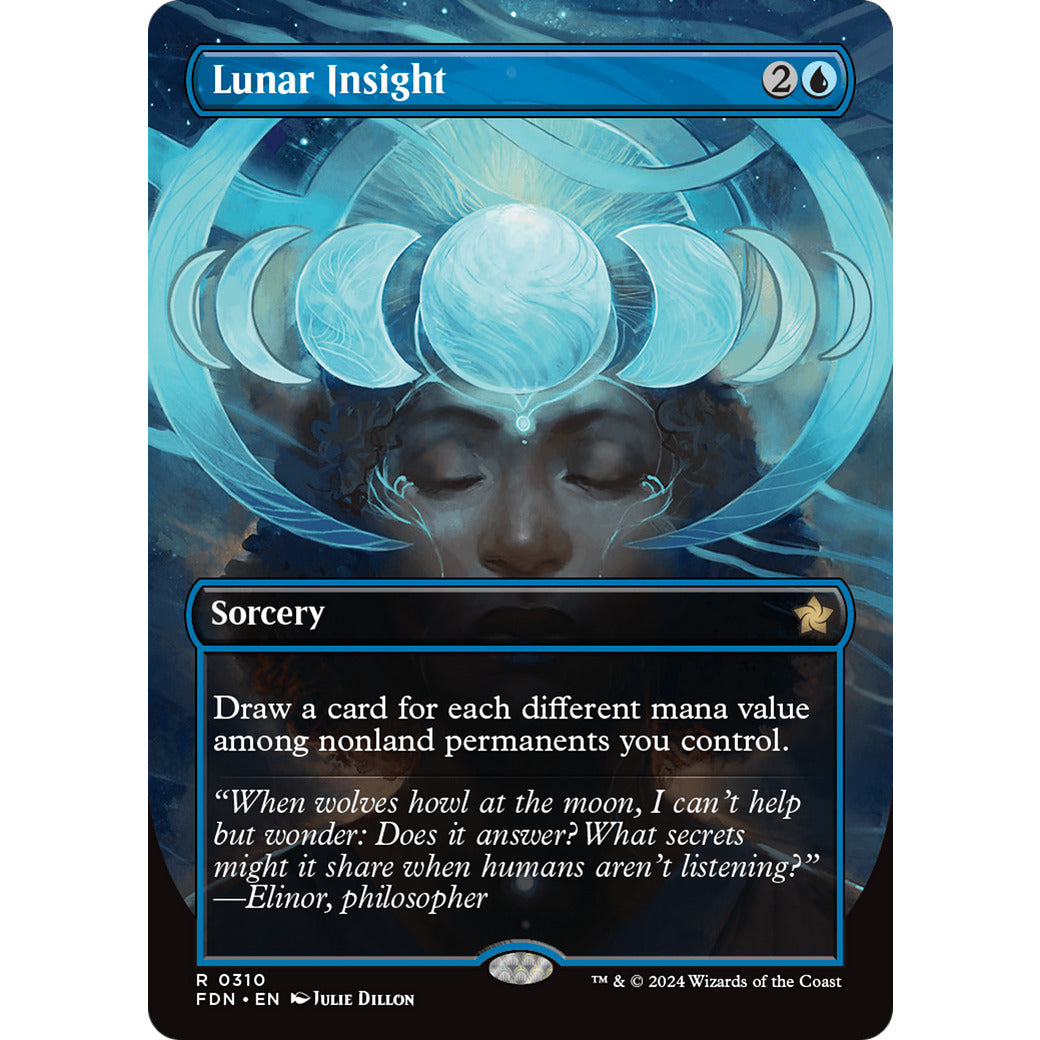 Lunar Insight (Borderless) (Foundations) Near Mint
