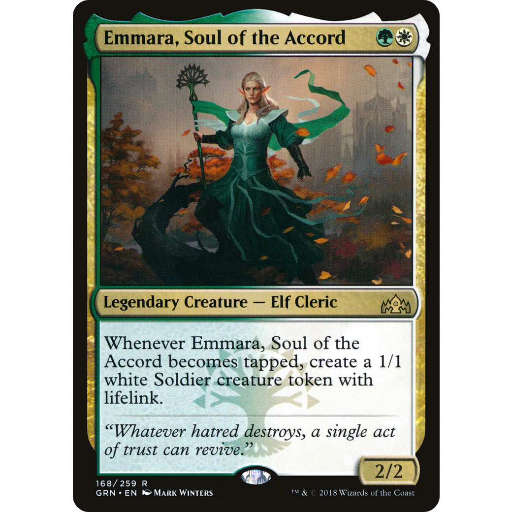 Emmara, Soul of the Accord (Guilds of Ravnica) Light Play