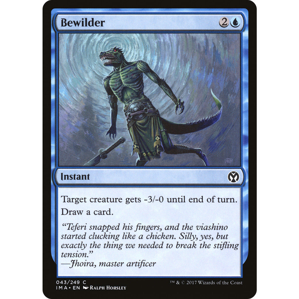 Bewilder (Iconic Masters) Light Play Foil