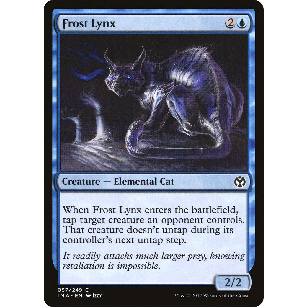 Frost Lynx (Iconic Masters) Light Play Foil