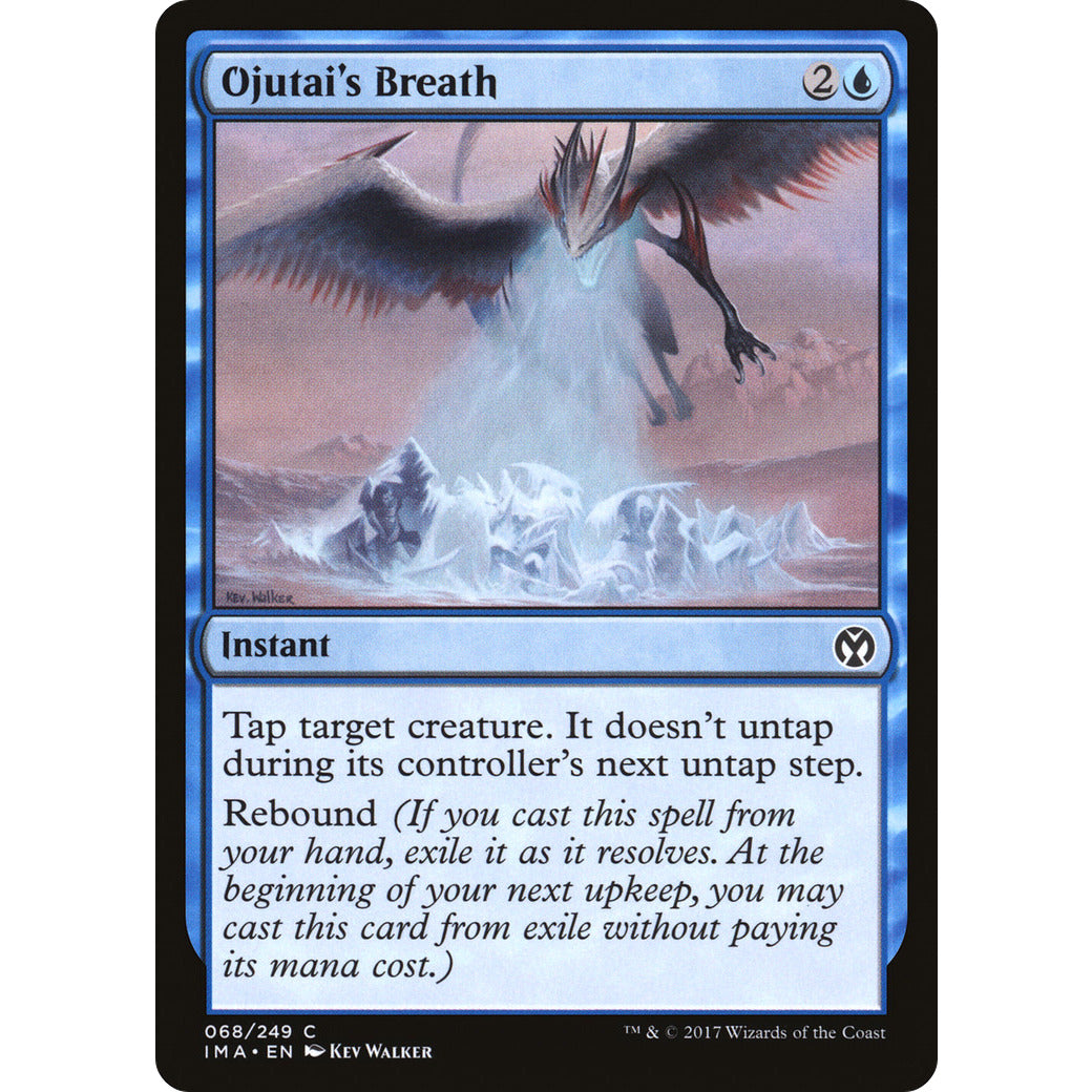 Ojutai's Breath (Iconic Masters) Light Play Foil