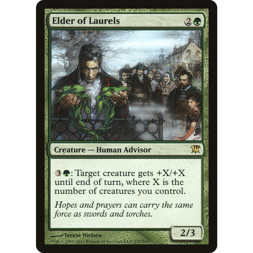 Elder of Laurels (Innistrad) Light Play Foil