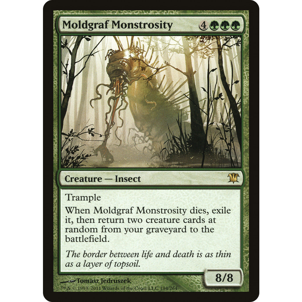 Moldgraf Monstrosity (Innistrad) Light Play
