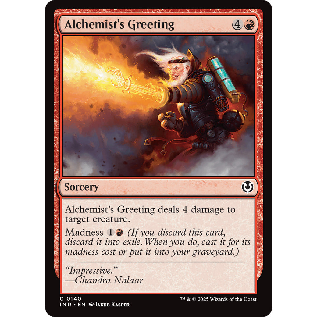 Alchemist's Greeting (Innistrad Remastered) Light Play Foil