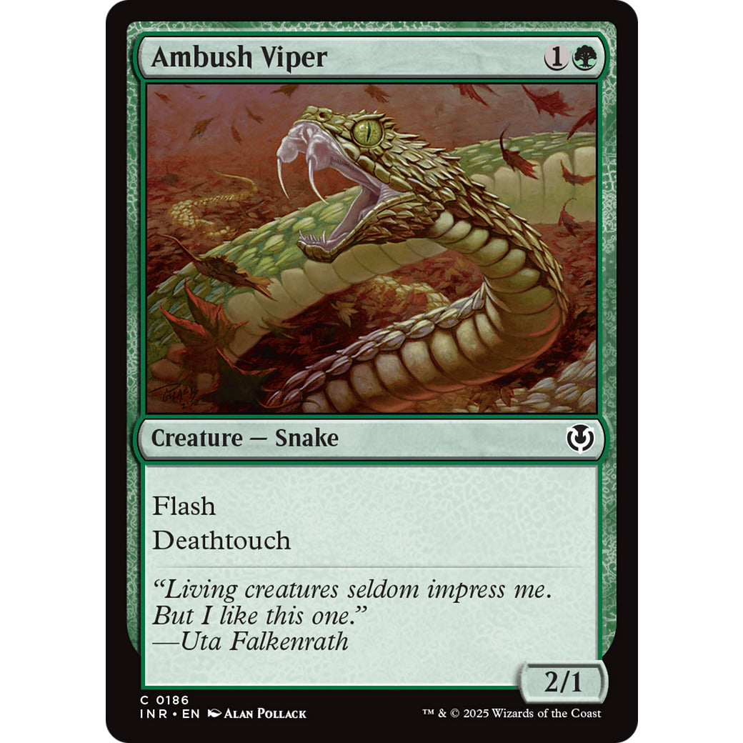 Ambush Viper (Innistrad Remastered) Light Play Foil