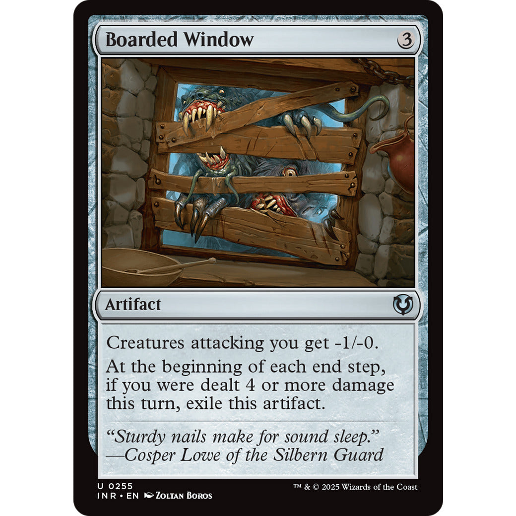 Boarded Window (Innistrad Remastered) Light Play Foil