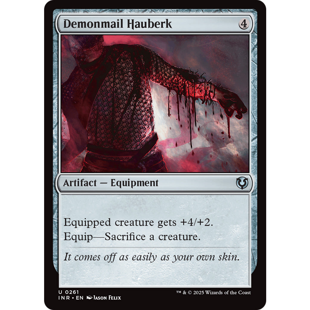 Demonmail Hauberk (Innistrad Remastered) Light Play Foil