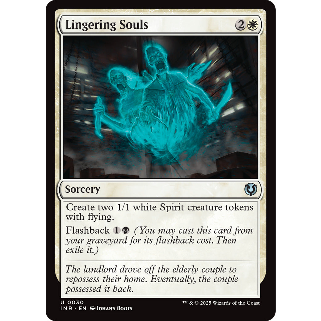 Lingering Souls (Innistrad Remastered) Light Play Foil
