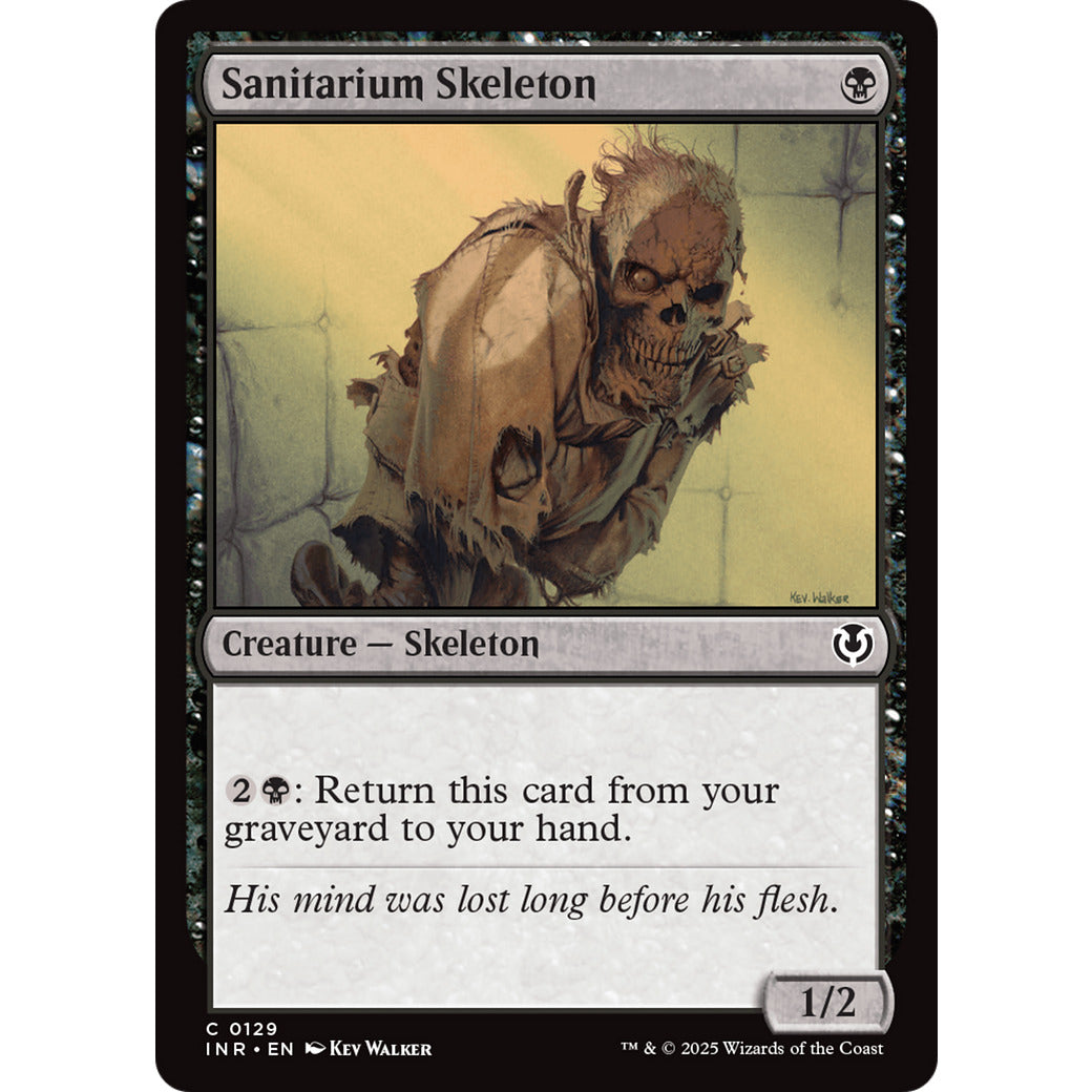 Sanitarium Skeleton (Innistrad Remastered) Light Play Foil