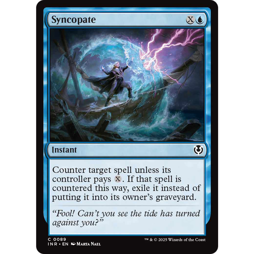 Syncopate (Innistrad Remastered) Light Play Foil
