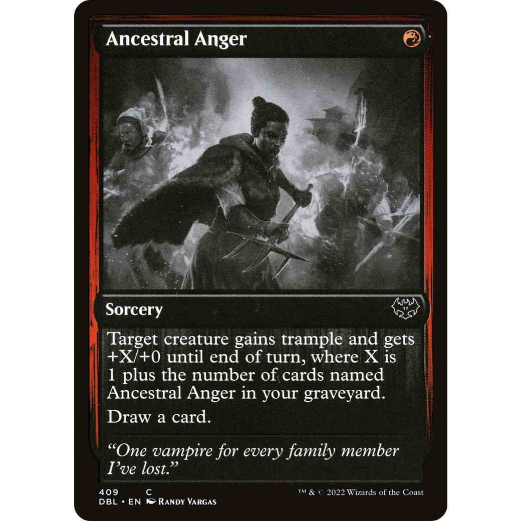 Ancestral Anger (Innistrad: Double Feature) Light Play