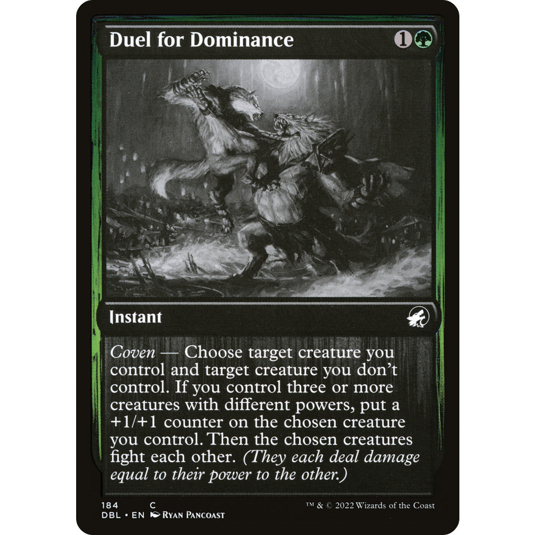 Duel for Dominance (Innistrad: Double Feature) Light Play