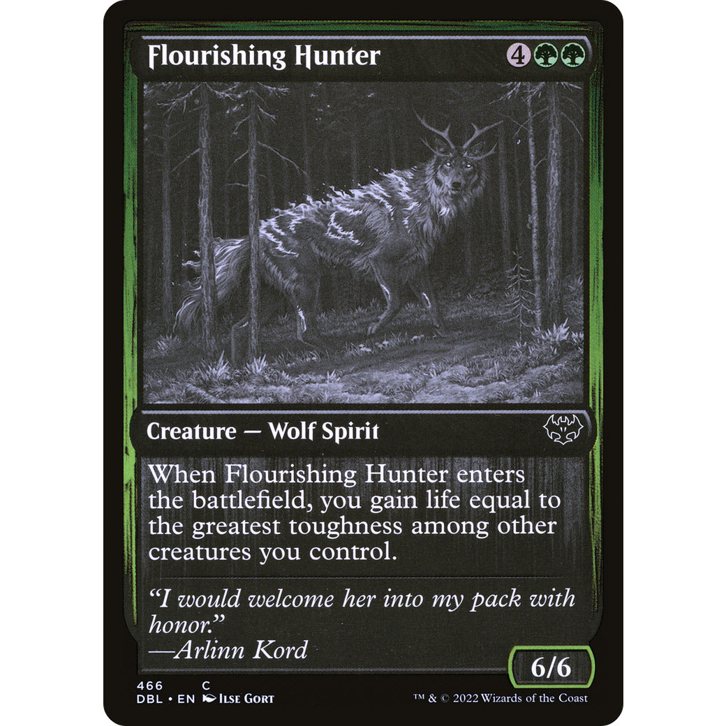 Flourishing Hunter (Innistrad: Double Feature) Light Play