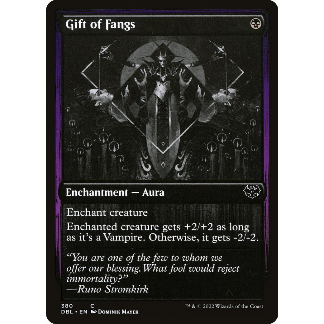 Gift of Fangs (Innistrad: Double Feature) Light Play