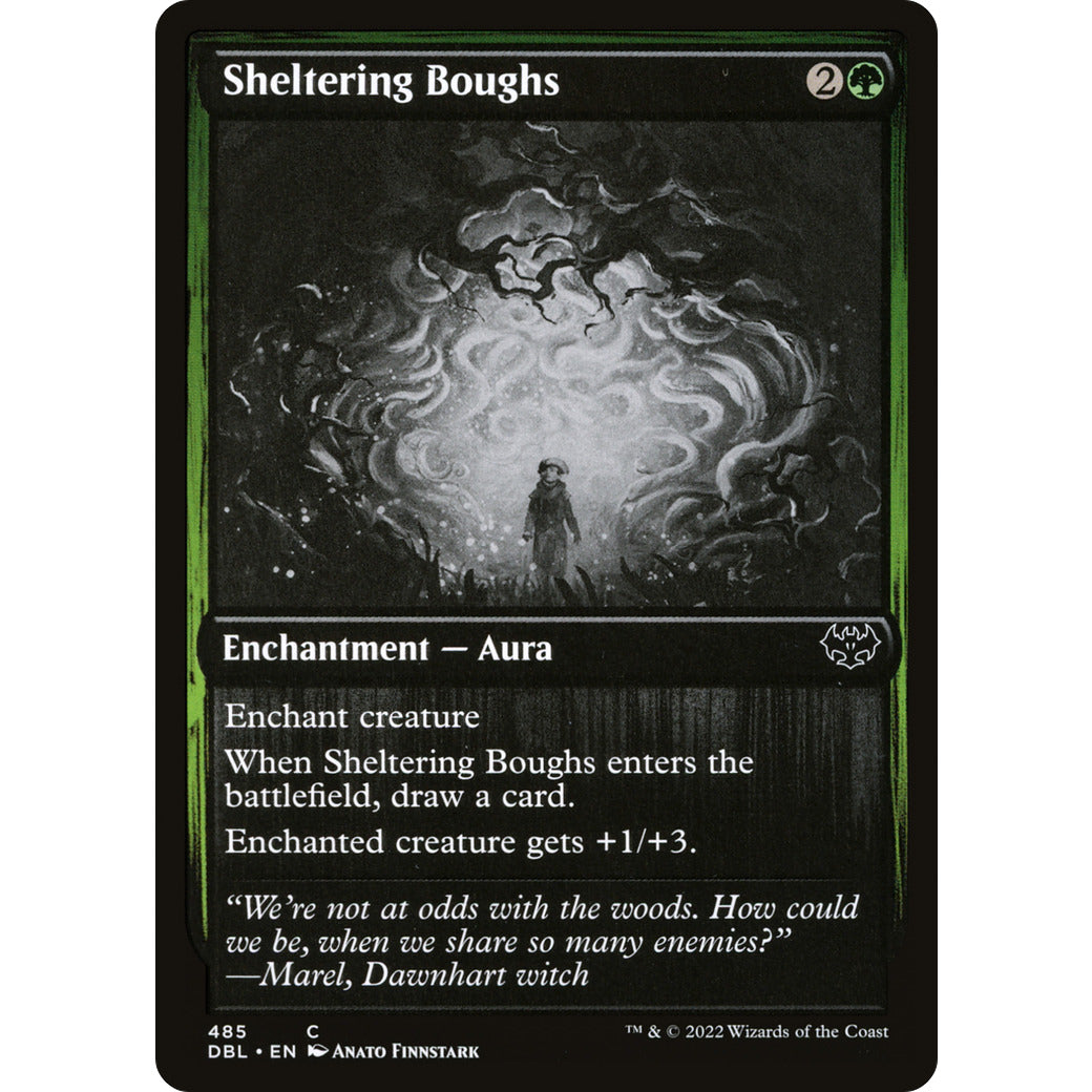 Sheltering Boughs (Innistrad: Double Feature) Light Play