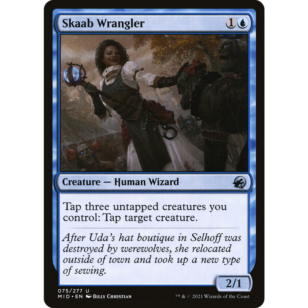 Skaab Wrangler (Innistrad: Midnight Hunt) Light Play Foil