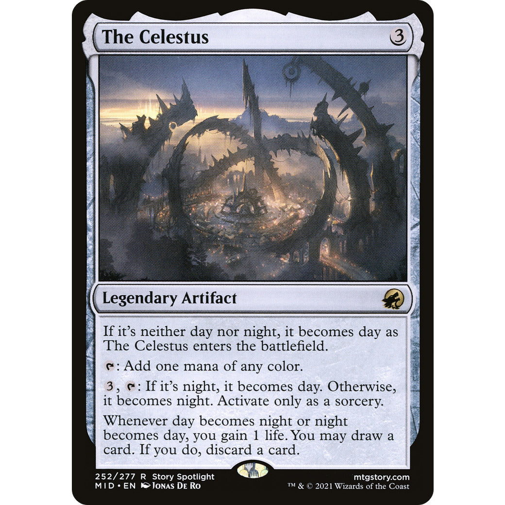 The Celestus (Innistrad: Midnight Hunt) Light Play Foil