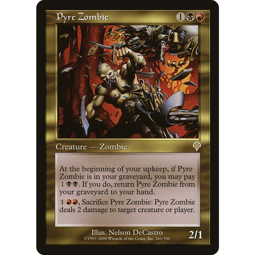 Pyre Zombie (Invasion) Light Play