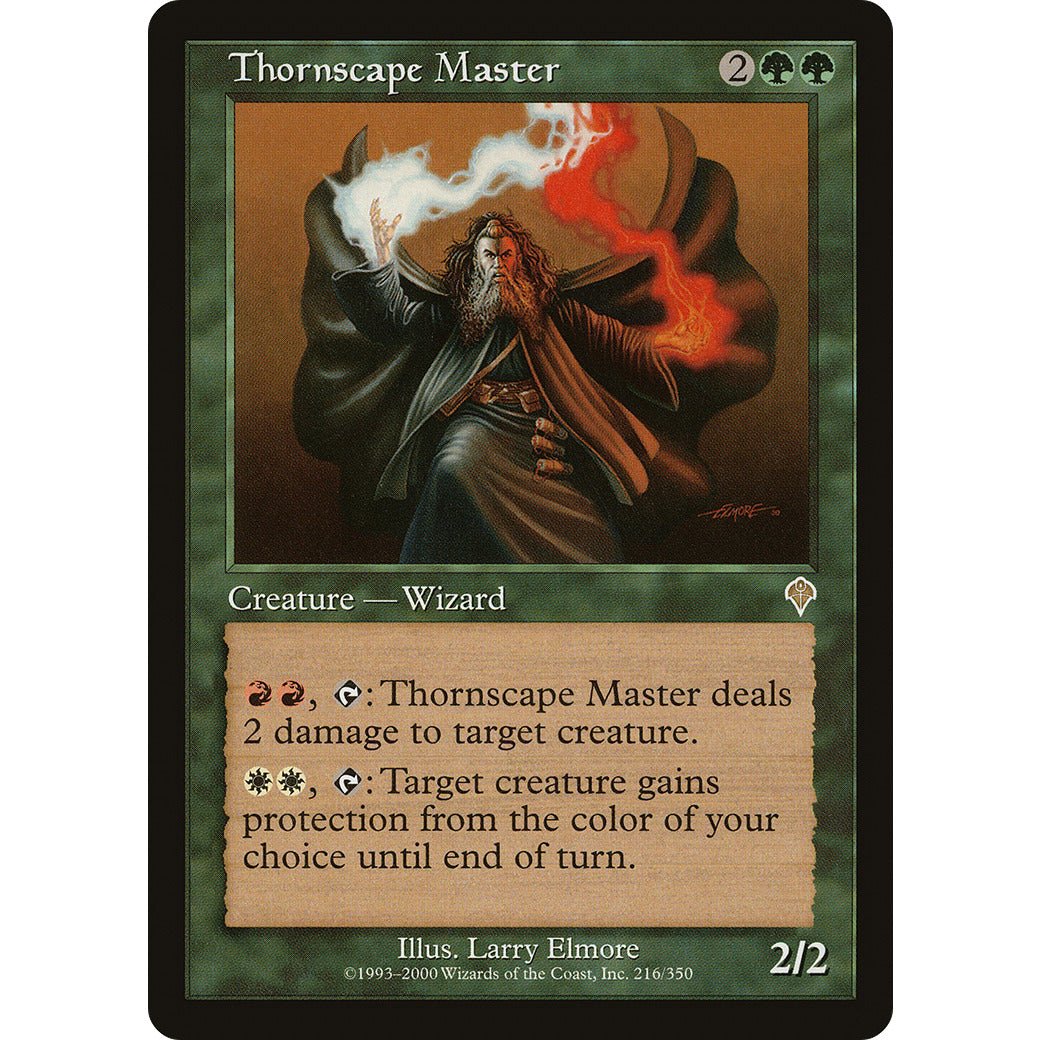 Thornscape Master (Invasion) Light Play