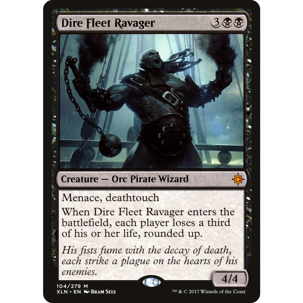 Dire Fleet Ravager (Ixalan) Light Play