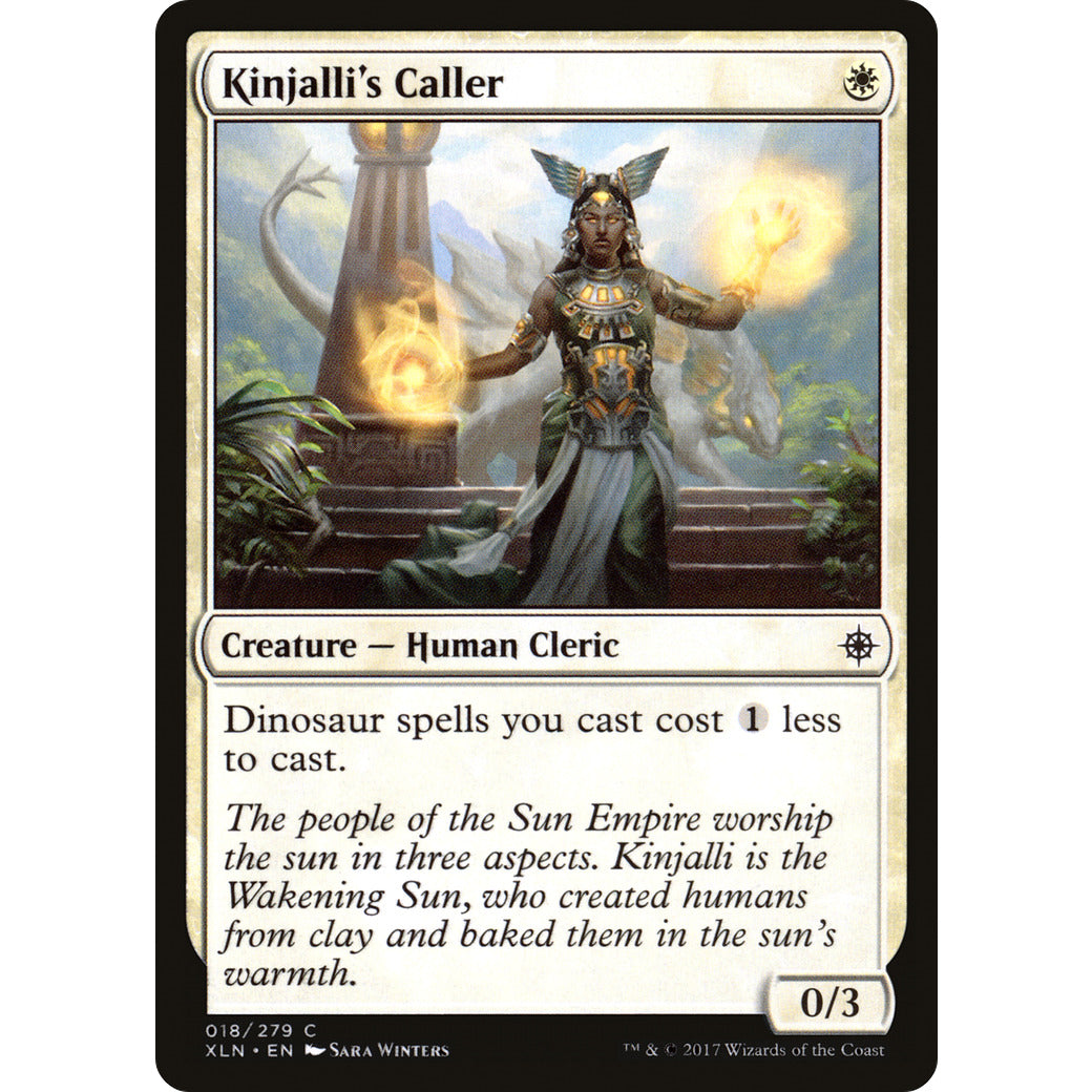Kinjalli's Caller (Ixalan) Light Play