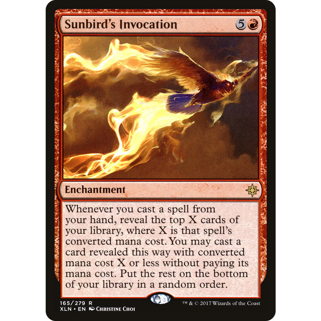 Sunbird's Invocation (Ixalan) Light Play