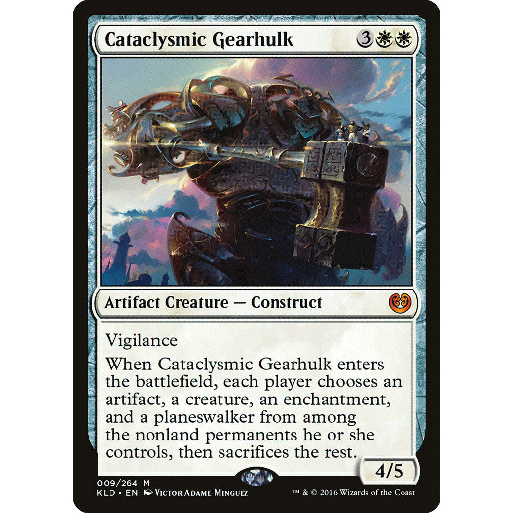 Cataclysmic Gearhulk (Kaladesh) Light Play
