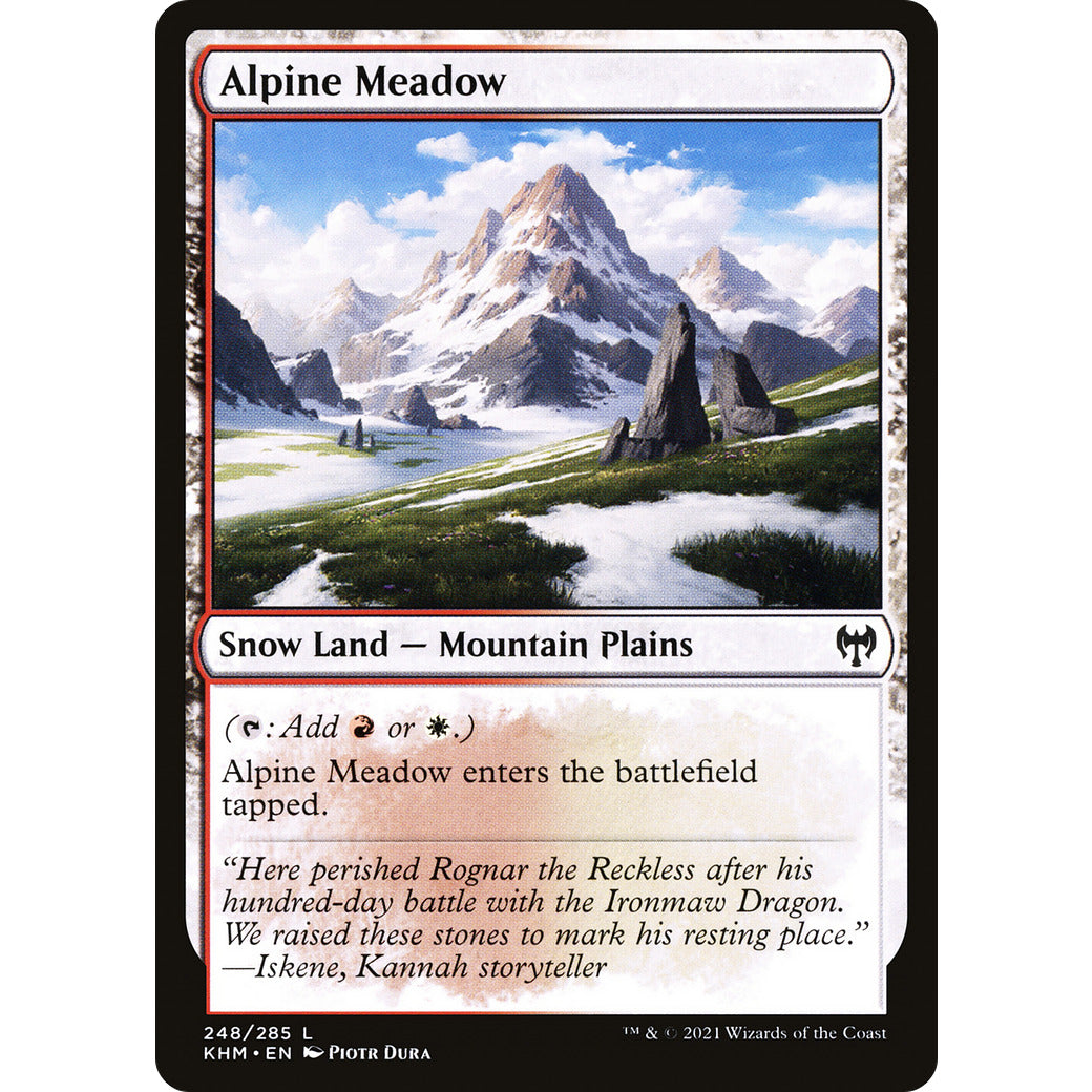 Alpine Meadow (Kaldheim) Near Mint