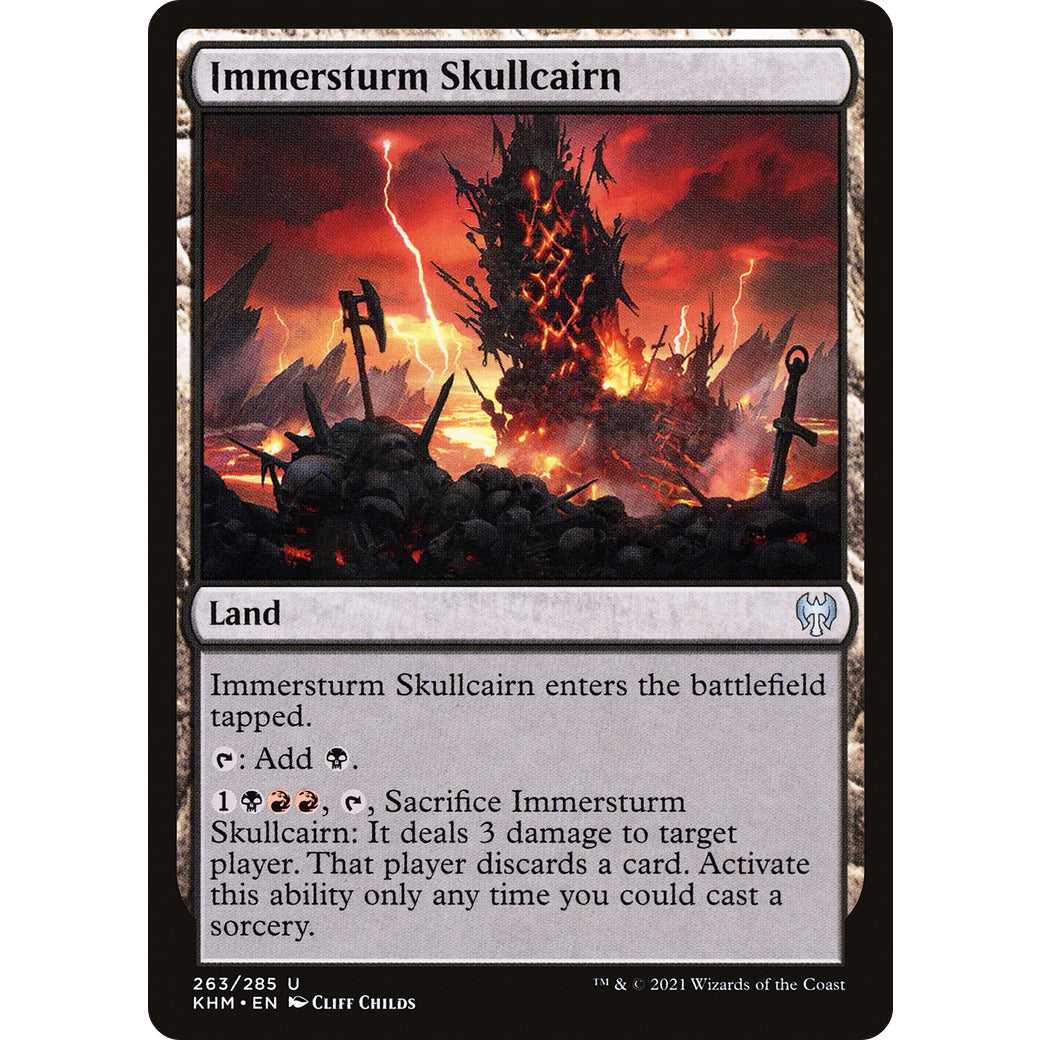 Immersturm Skullcairn (Kaldheim) Light Play Foil