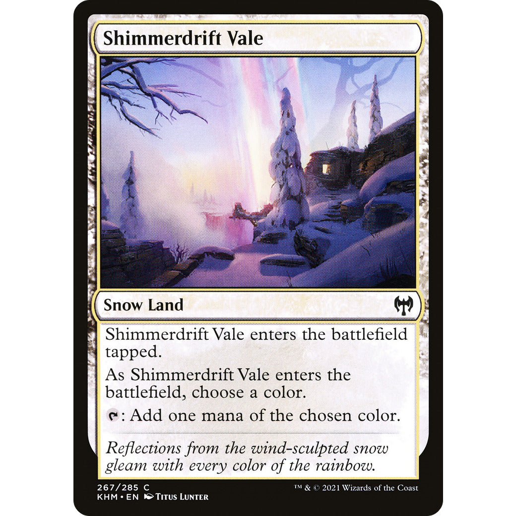 Shimmerdrift Vale (Kaldheim) Light Play Foil