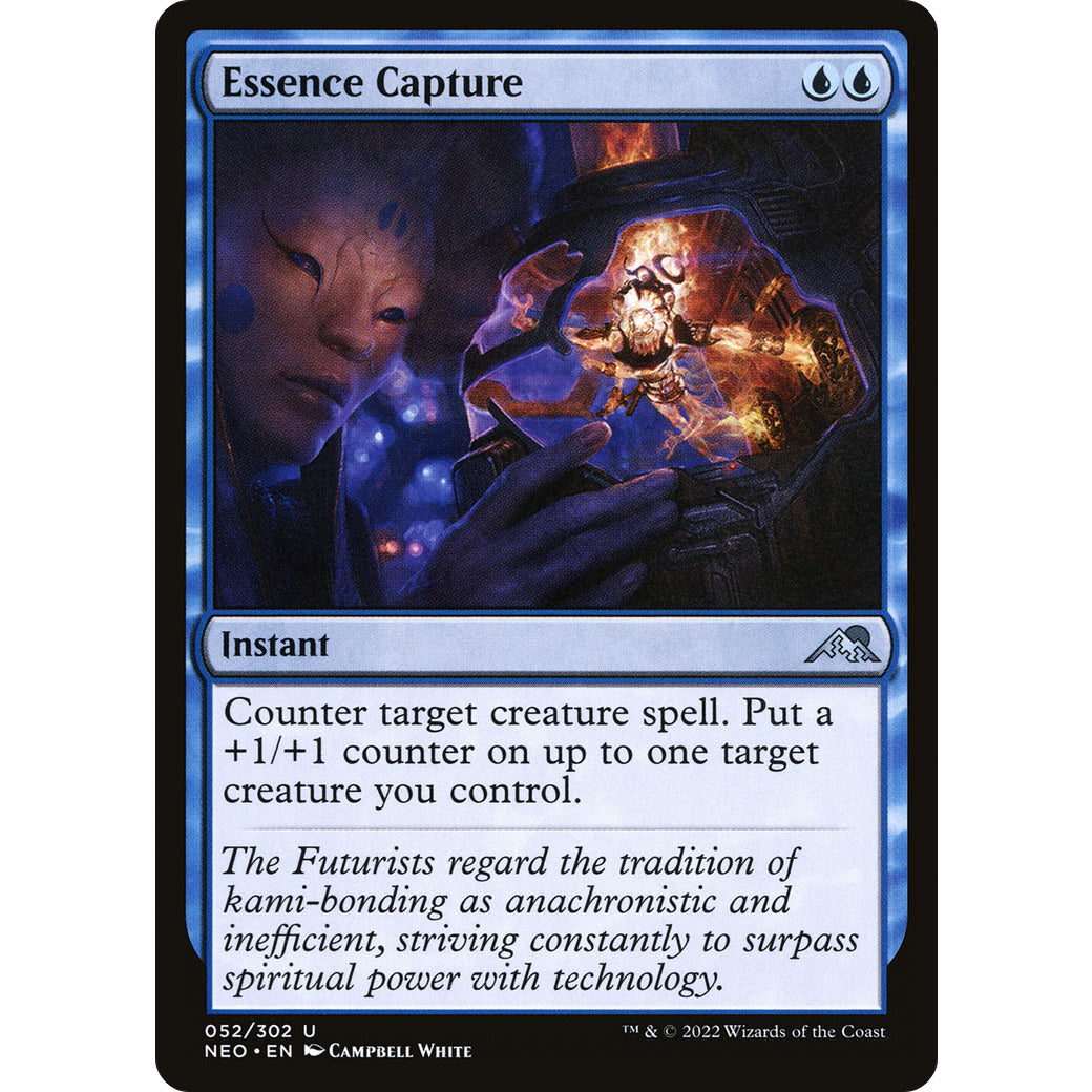 Essence Capture (Kamigawa: Neon Dynasty) Near Mint Foil