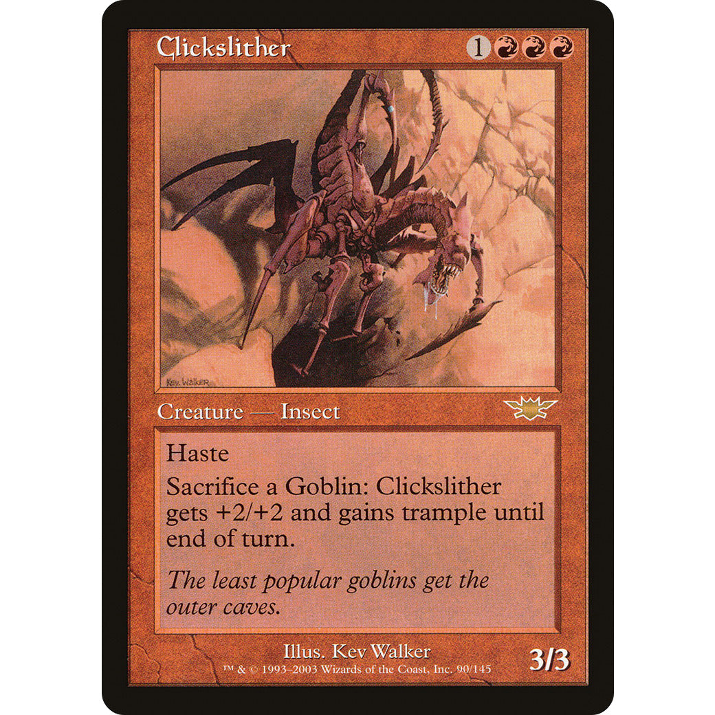 Clickslither (Legions) Light Play
