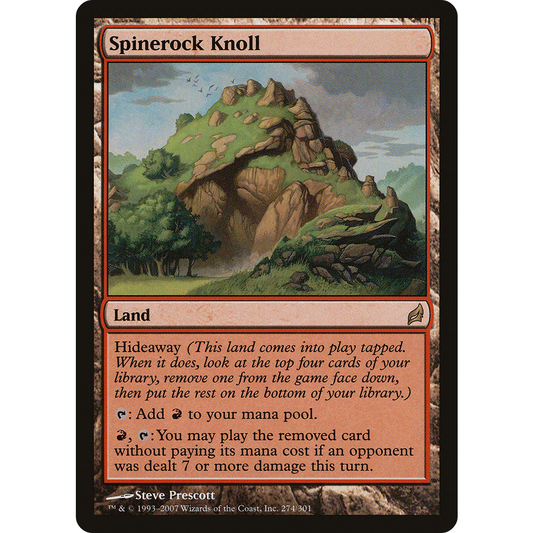 Spinerock Knoll (Lorwyn) Light Play
