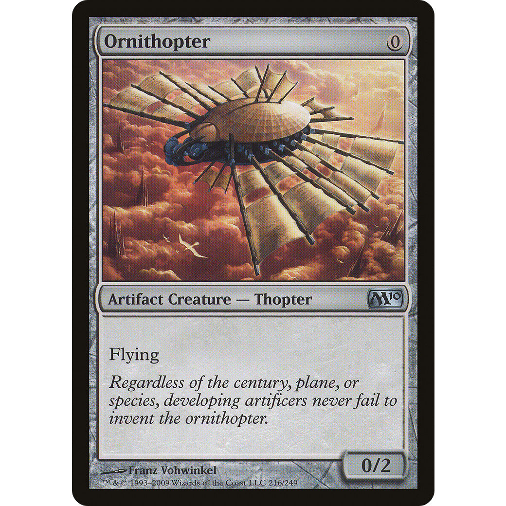 Ornithopter (Magic 2010 Core Set) Light Play