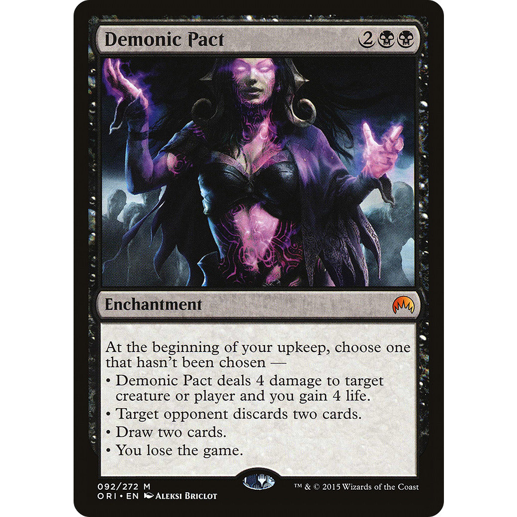 Demonic Pact (Magic Origins) Light Play