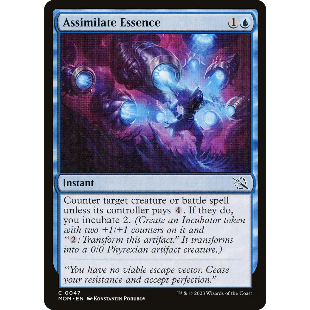 Assimilate Essence (March of the Machine) Light Play Foil