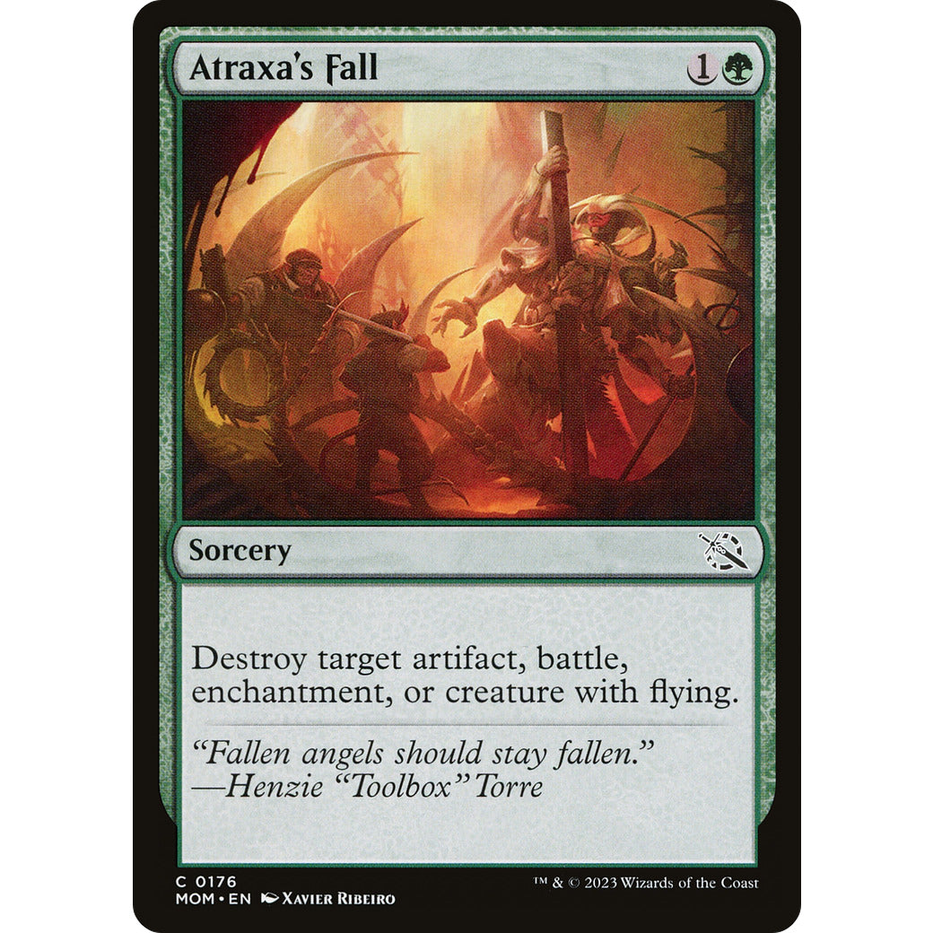Atraxa's Fall (March of the Machine) Near Mint Foil
