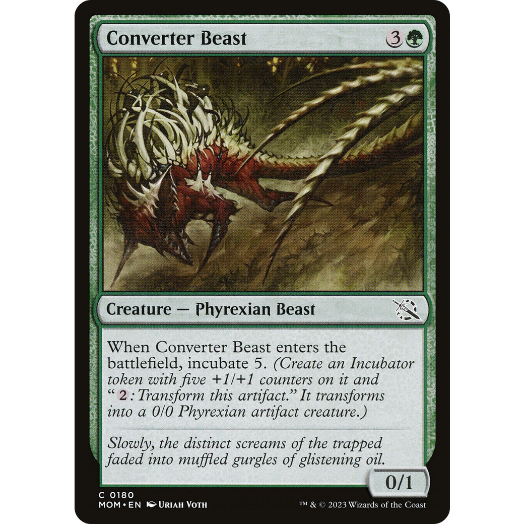 Converter Beast (March of the Machine) Near Mint Foil