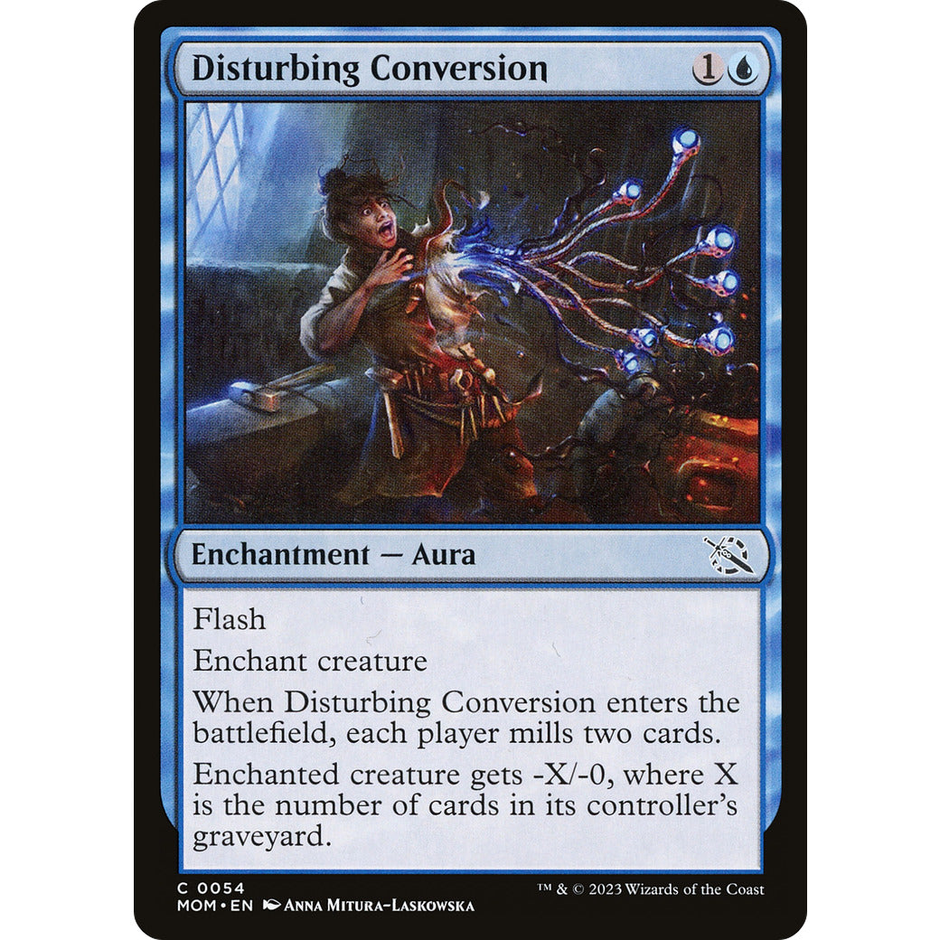 Disturbing Conversion (March of the Machine) Light Play Foil
