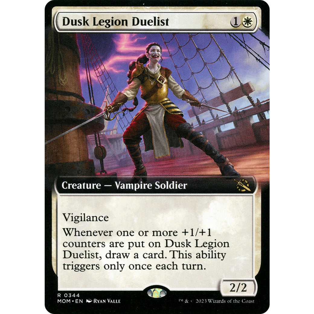 Dusk Legion Duelist (Extended Art) (March of the Machine) Near Mint