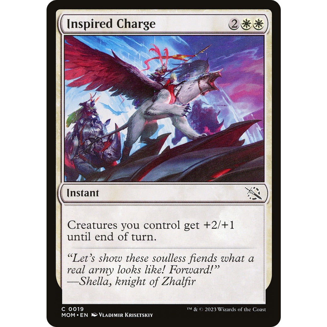Inspired Charge (March of the Machine) Near Mint Foil