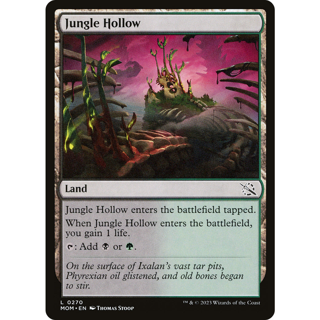 Jungle Hollow (March of the Machine) Light Play Foil